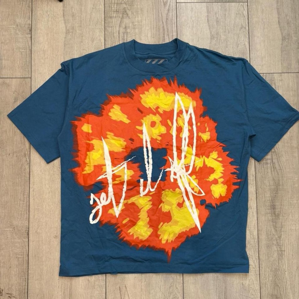 Size‎ XL - Denim Tears x Offset Set It Off Tee Blue. New